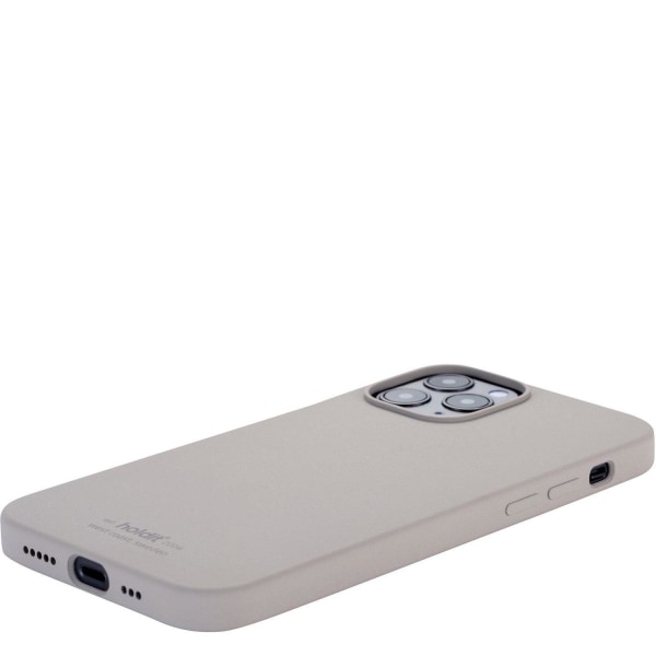 iPhone 12/12 Pro - holdit Mobilskal Silikon - Taupe Taupe