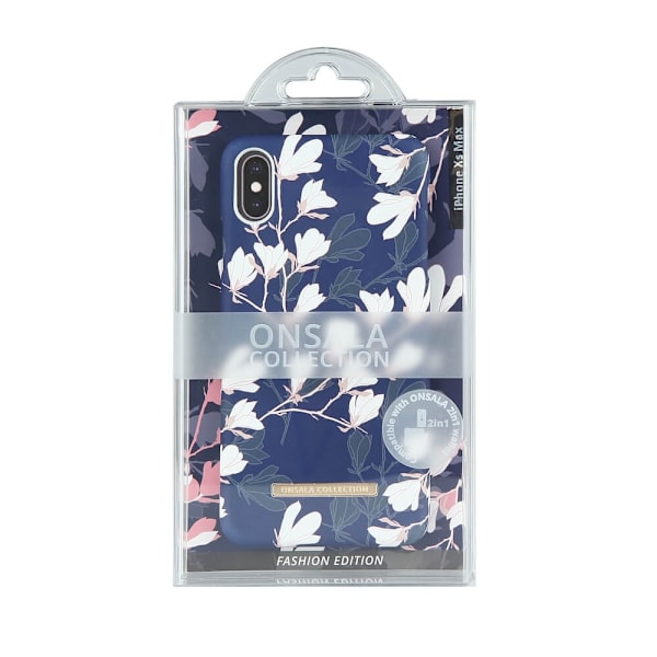 ONSALA iPhone XS Max Mobilskal Soft Mystery Magnolia