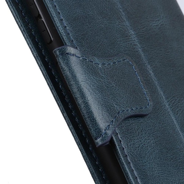 OnePlus 9 Pro - Läder Plånboksfodral - Blå Blue Blå
