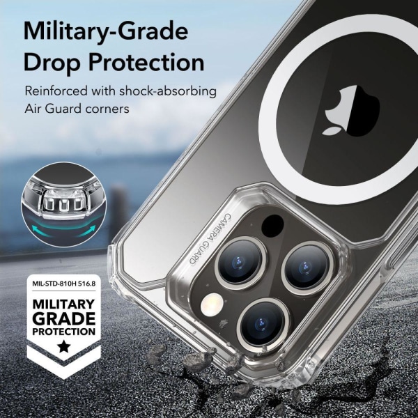 ESR iPhone 15 Pro Max Skal MagSafe Air Armor HaloLock Transparen