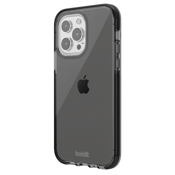 holdit iPhone 15 Pro Mobilskal Seethru Svart
