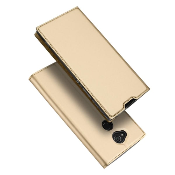 Sony Xperia XA2 Ultra - DUX DUCIS Plånboksfodral - Guld Gold Guld