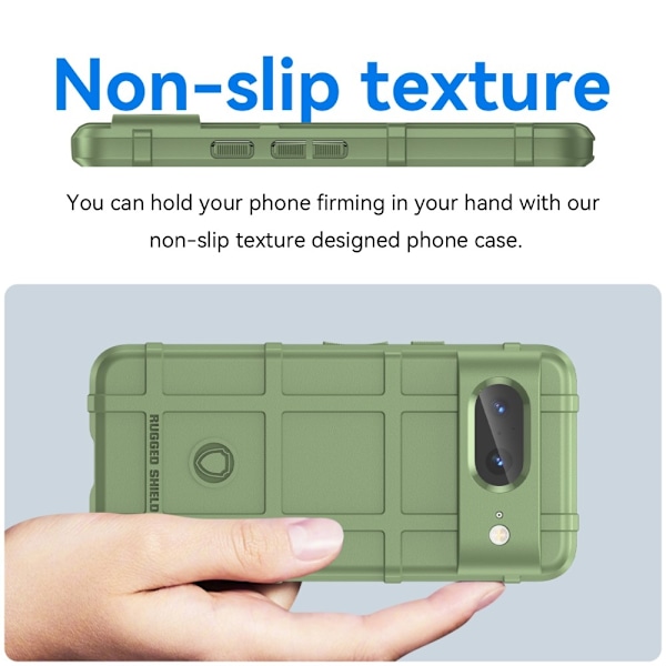 Google Pixel 8 Skal Robust Grön