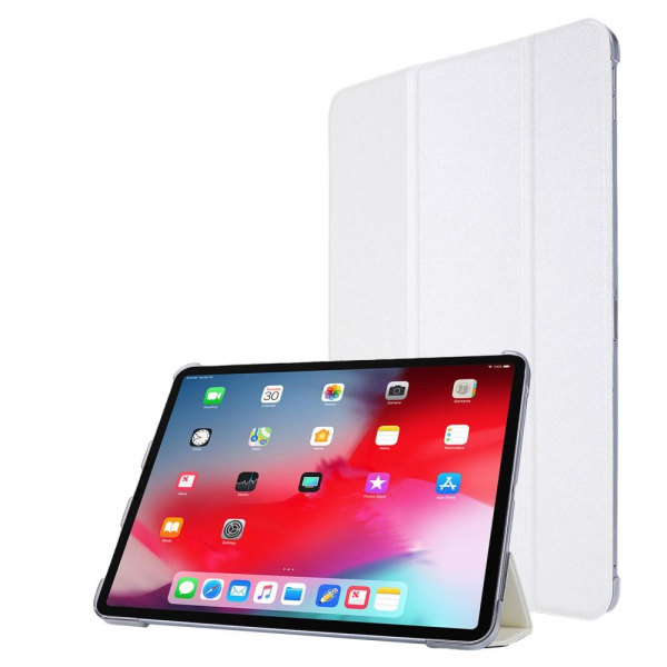 iPad Air 2020/2022/2024 / Pro 11 Fodral Tri-Fold Fodral Vit White Vit