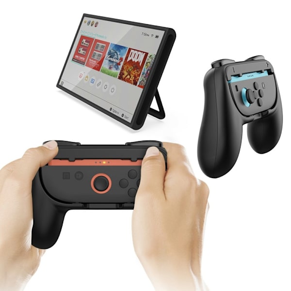 DOBE 2 st Nintendo Switch 2 Joy-Con Grip Svart