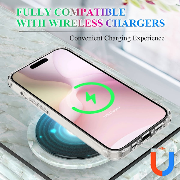 iPhone 16e Skal MagSafe TPU / Akryl Transparent