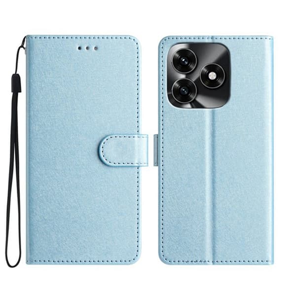 Honor X5c Plus Fodral Läder Ljus Blå