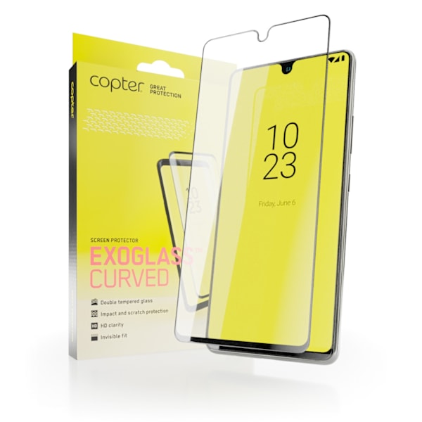 Copter EXOGLASS Curved Skärmskydd För Samsung Galaxy A72