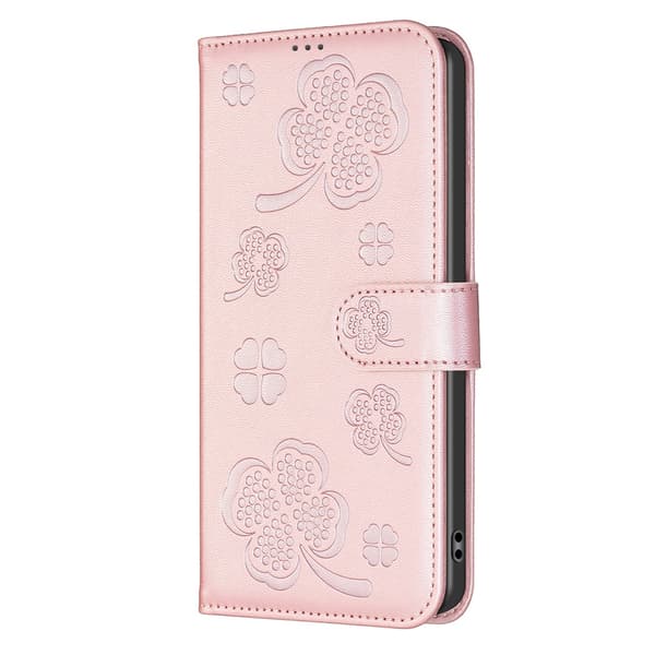 iPhone 17 Pro Max Fodral Med Blommigt Tryck Roséguld