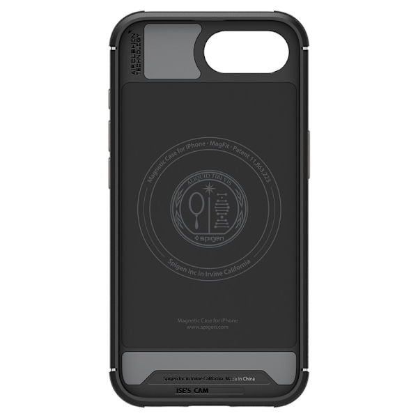 Spigen iPhone 16e Skal MagSafe Mag Core Armor Matt Svart