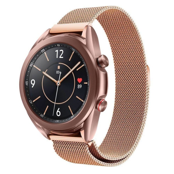 Tech-Protect Milanese Loop Metall Armband Smartwatch Roséguld (2