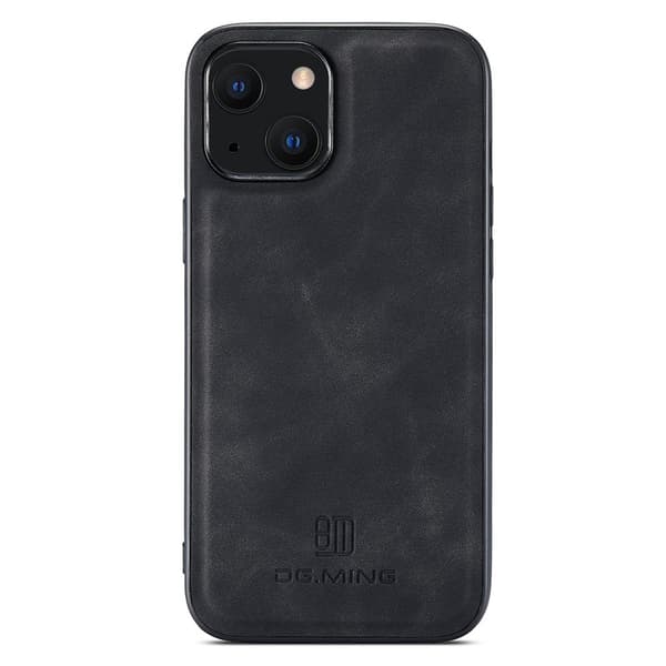 DG.MING iPhone 14 Plus Skal Läderbelagt Svart