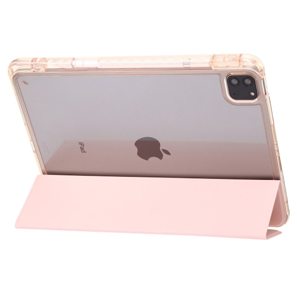 iPad Pro 11 2024 Fodral Tri-Fold Pennhållare Hybrid Svart