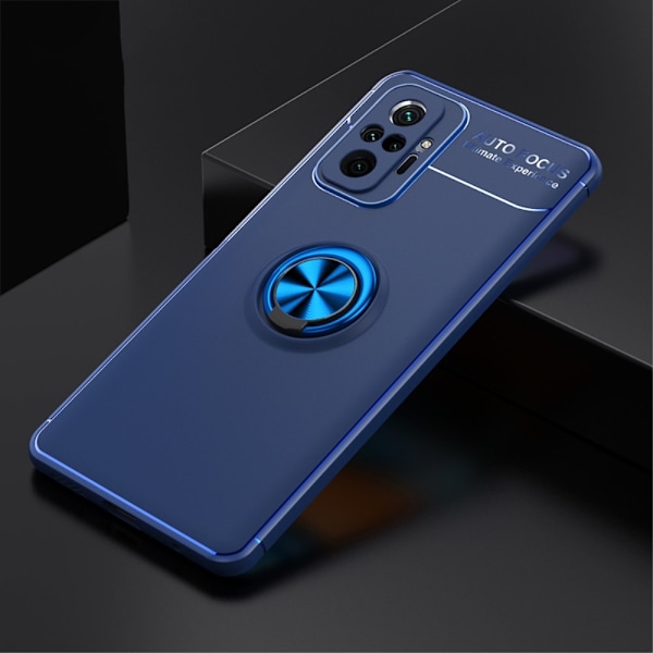 Xiaomi Redmi Note 10 Pro - Ring Skal - Blå Blå