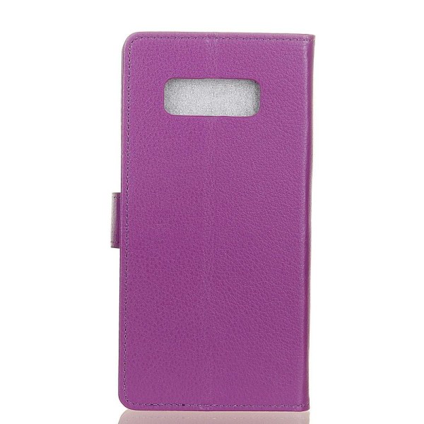 Samsung Galaxy S10e - Litchi Plånboksfodral - Lila Purple Lila