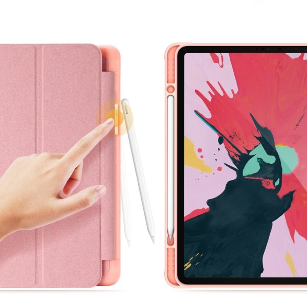 iPad Pro 12.9 2018/2020/2021 DUX DUCIS DOMO Series Tri-Fold Fodr Roséguld Roséguld