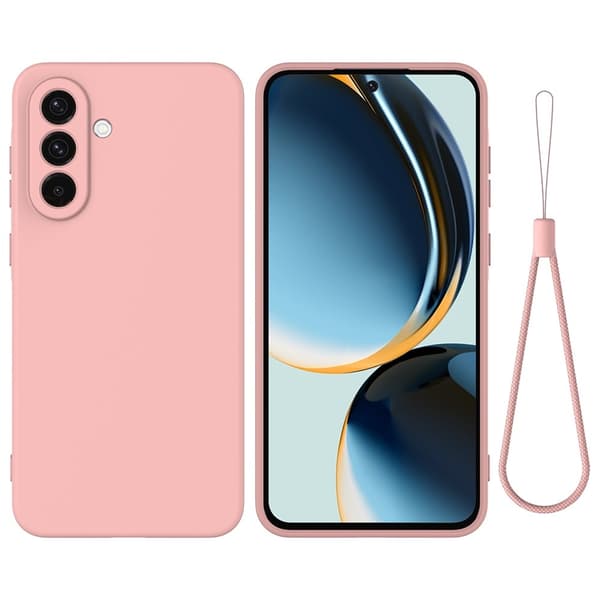 Samsung Galaxy A17 Skal Liquid Silikon Rosa