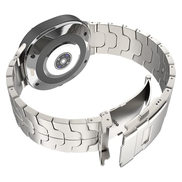 Samsung Galaxy Watch 8 46/44/40 mm Armband Metall Svart