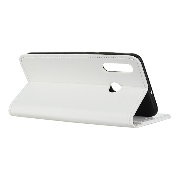 Huawei P40 Lite E - Crazy Horse Plånboksfodral - Vit White Vit