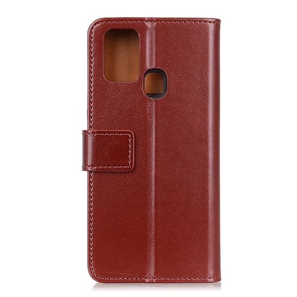 OnePlus Nord N100 - Plånboksfodral - Brun Brown Brun