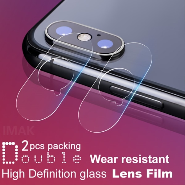 2-pack IMAK Linsskydd Till iPhone X/XS/XS Max