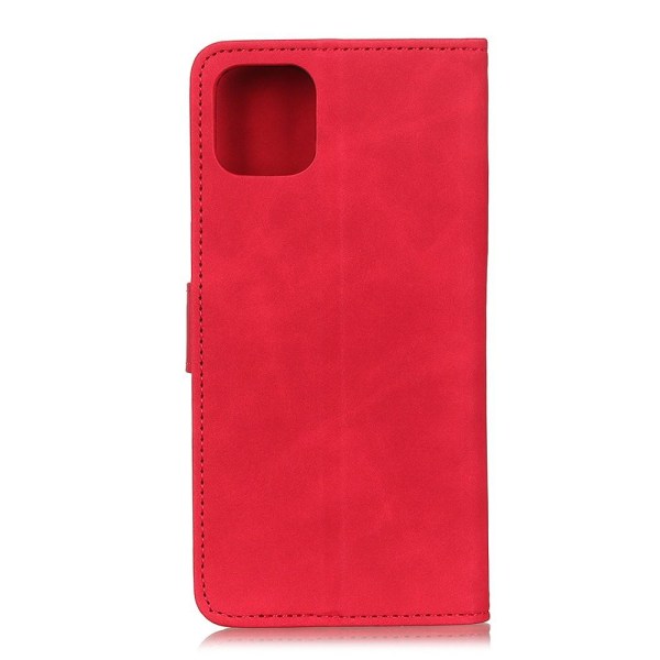 iPhone 12 Pro Max - KHAZNEH Retro Fodral - Röd Red Röd