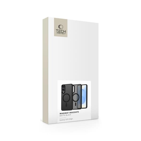 Tech-Protect S25 Edge Skal MagSafe MagMat Matt Svart