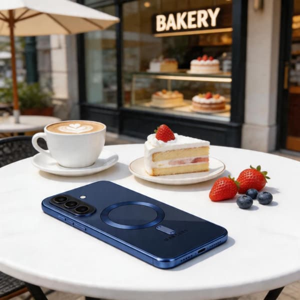 Tech-Protect Galaxy A57 5G Skal MagSafe MagFlex Navy Blue