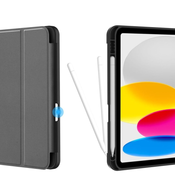 Tech-Protect iPad 10.9 2022 Fodral SmartCase Pennhållare Svart