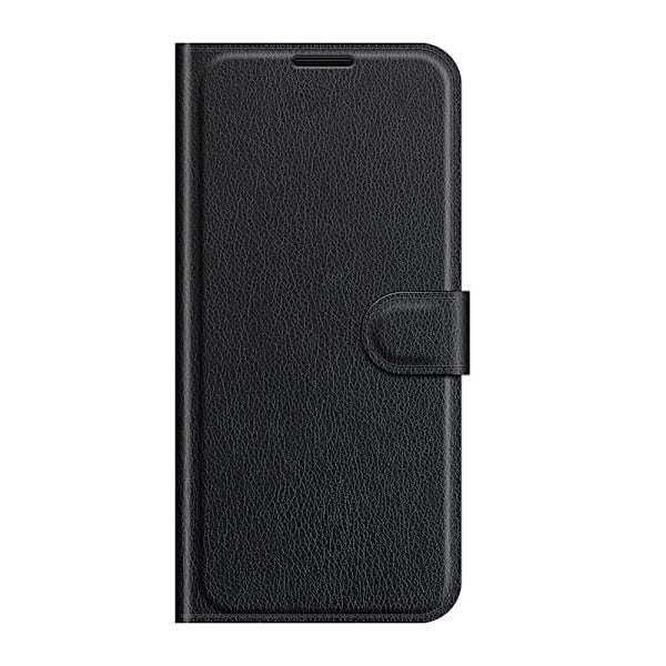 Nokia G10 / G20 Fodral Litchi Läder Svart