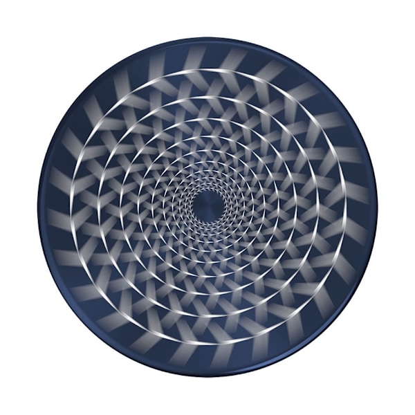 PopSockets Avtagbart Grip med Ställfunktion LUXE Spin BackSpin Alum Propeller