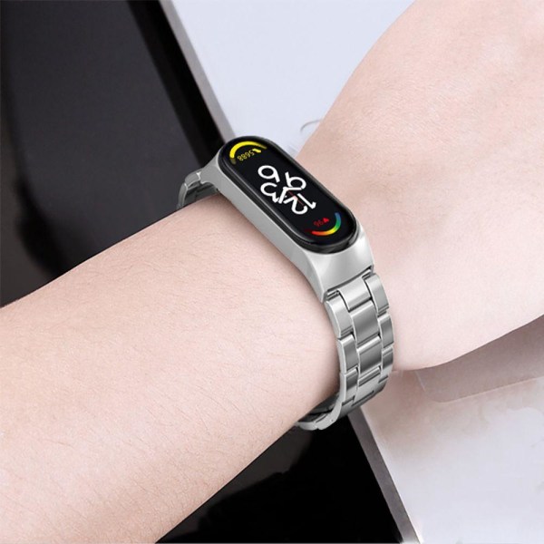 Tech-Protect Xiaomi Mi Smart Band 7 Armband Stainless Silver