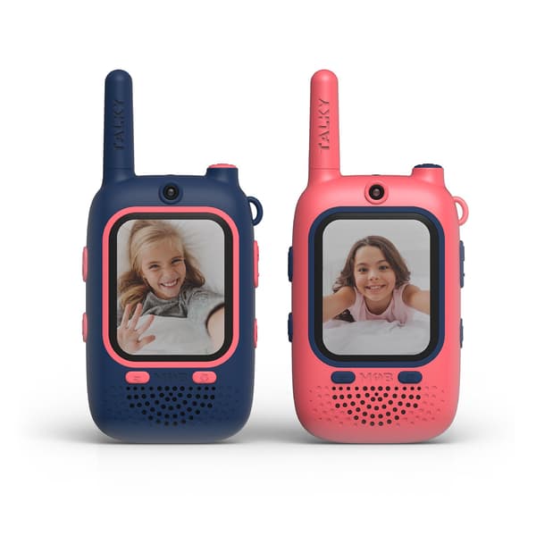 MOB Walkie Talkie Video Talky Cutie Blå och Rosa