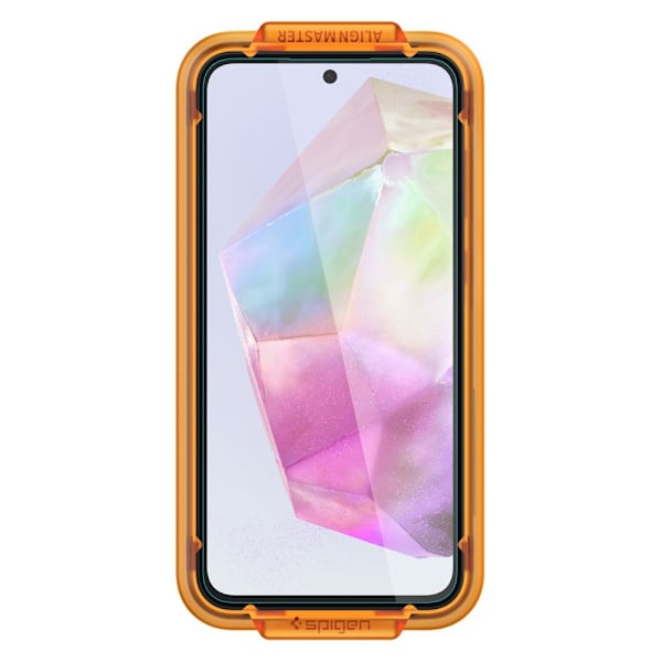 Spigen Samsung Galaxy A35 5G 2-PACK Skärmskydd ALM GLAS.tR