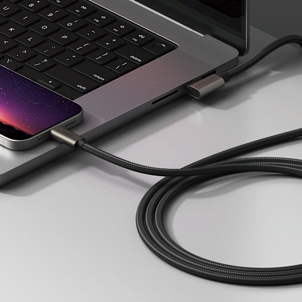 Ringke 2m 240W PD USB 3.2 Gen 2x2 USB-C - USB-C Degree Kabel