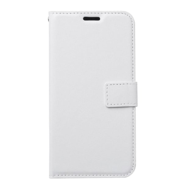 Nokia 2.4 - Crazy Horse Fodral - Vit White Vit