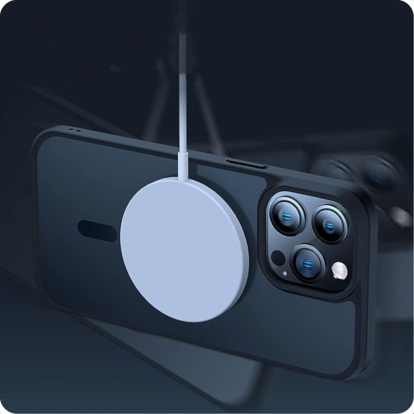 Tech-Protect iPhone 15 Plus Skal MagSafe MagMat Svart/Transparen