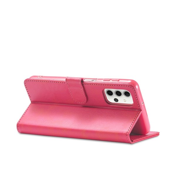 Samsung Galaxy A32 5G - LC.IMEEKE Läder Fodral - Rosa Pink Rosa