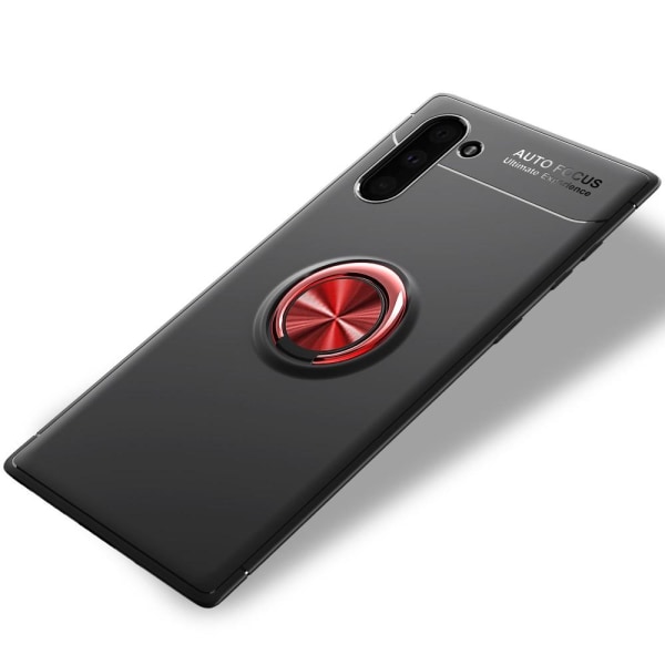 Samsung Galaxy Note 10 - Ring Skal - Svart/Röd Svart/Röd Svart/Röd
