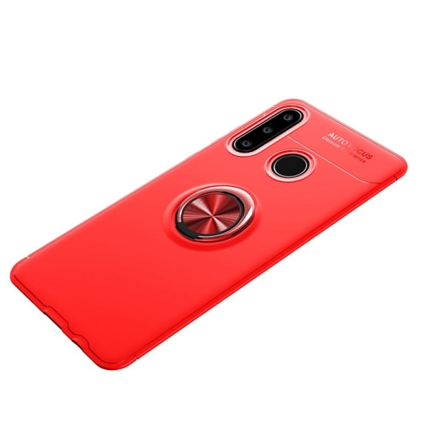 Huawei P40 Lite E - Ring Skal - Röd Red Röd