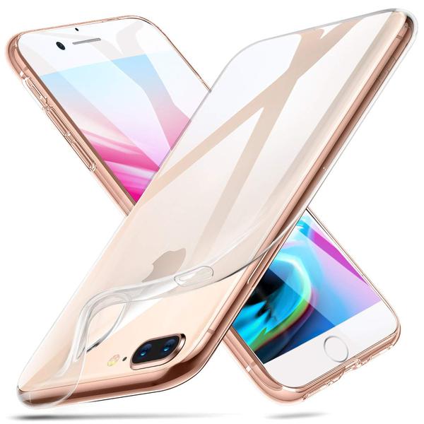iPhone 7/8 Plus - Transparent TPU Skal