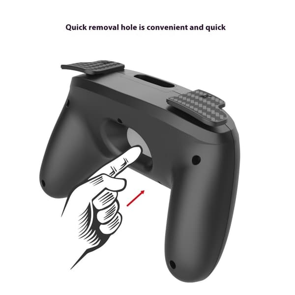 PGTECH 2 st Nintendo Switch 2 Joy-Con Grip Svart