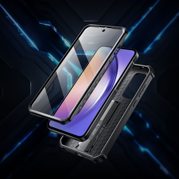 Tech-Protect Samsung Galaxy A55 5G Skal Kevlar Cam+ Svart