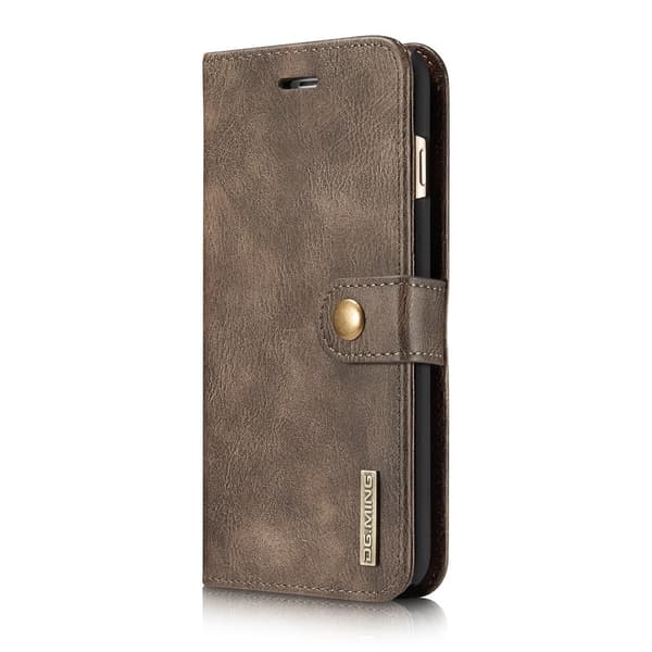 iPhone 6/6S - DG.MING 2in1 Magnet Fodral - Grå Grey Grå