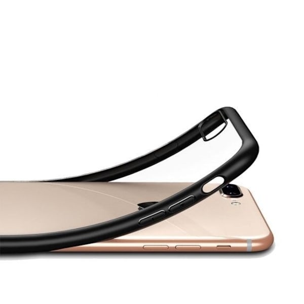iPhone 7/8/SE (2020/2022) TPU Skal - Svart Ram