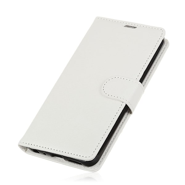 Huawei Honor View 20 - Litchi Plånboksfodral - Vit White Vit
