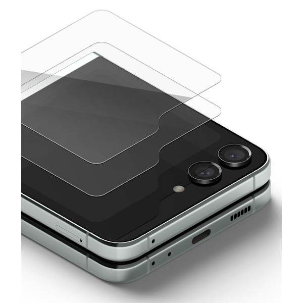 Ringke Galaxy Z Flip 5 2-PACK Skärmskydd Härdat Glas