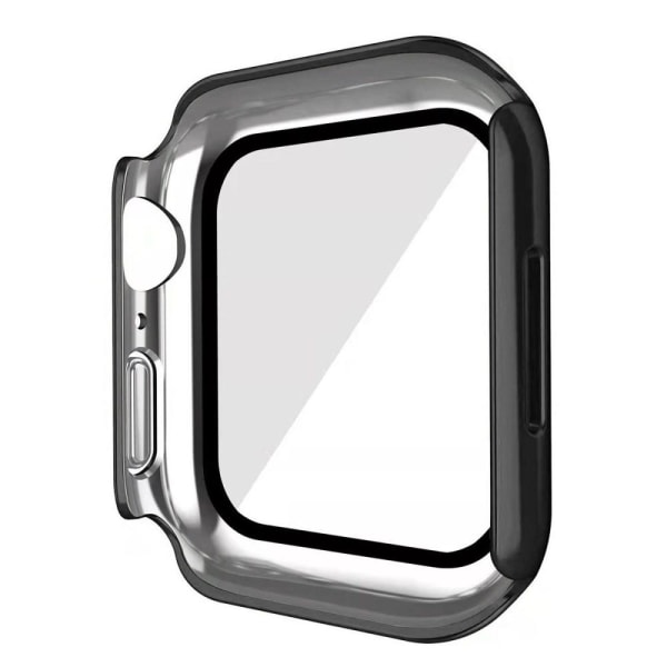 Skärmskydd Härdat Glas Skydd Apple Watch 45 mm Svart