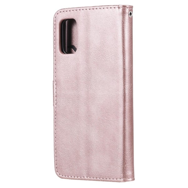 Samsung Galaxy A41 - 2in1 Magnet Skal / Plånboksfodral - Roségul Roséguld Roséguld