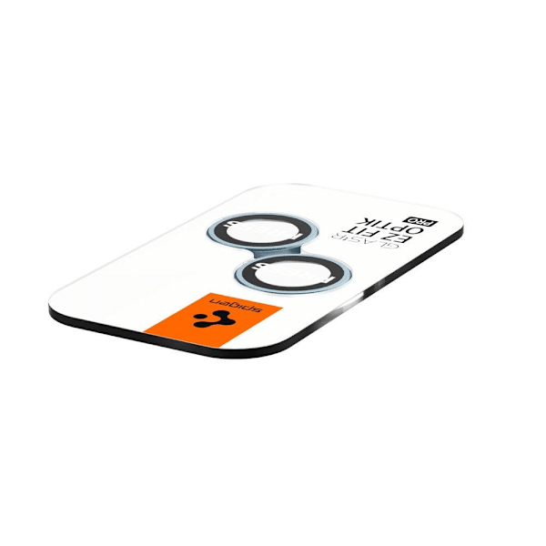 Spigen iPhone 15/15 Plus/14/14 Plus 2-PACK Optik.tR "Ez Fit" Linsskydd